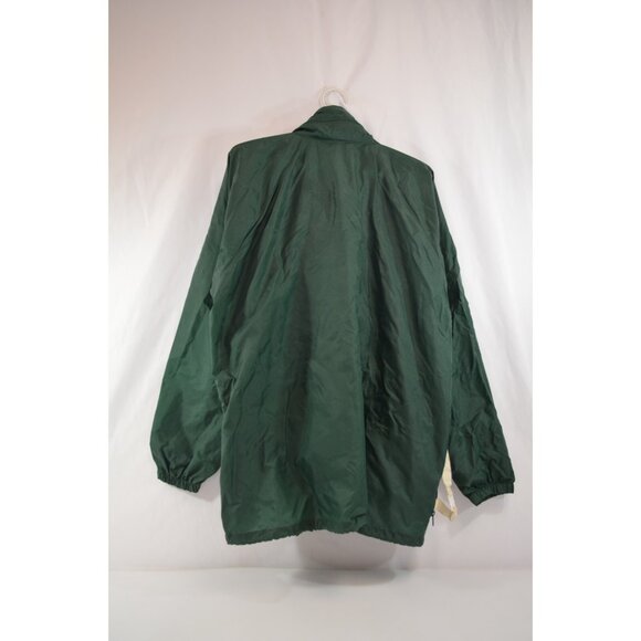 BC Senior Games Windbreaker w/ Hood Green Retro Mens Large British Columbia Vtg - Picture 5 of 9